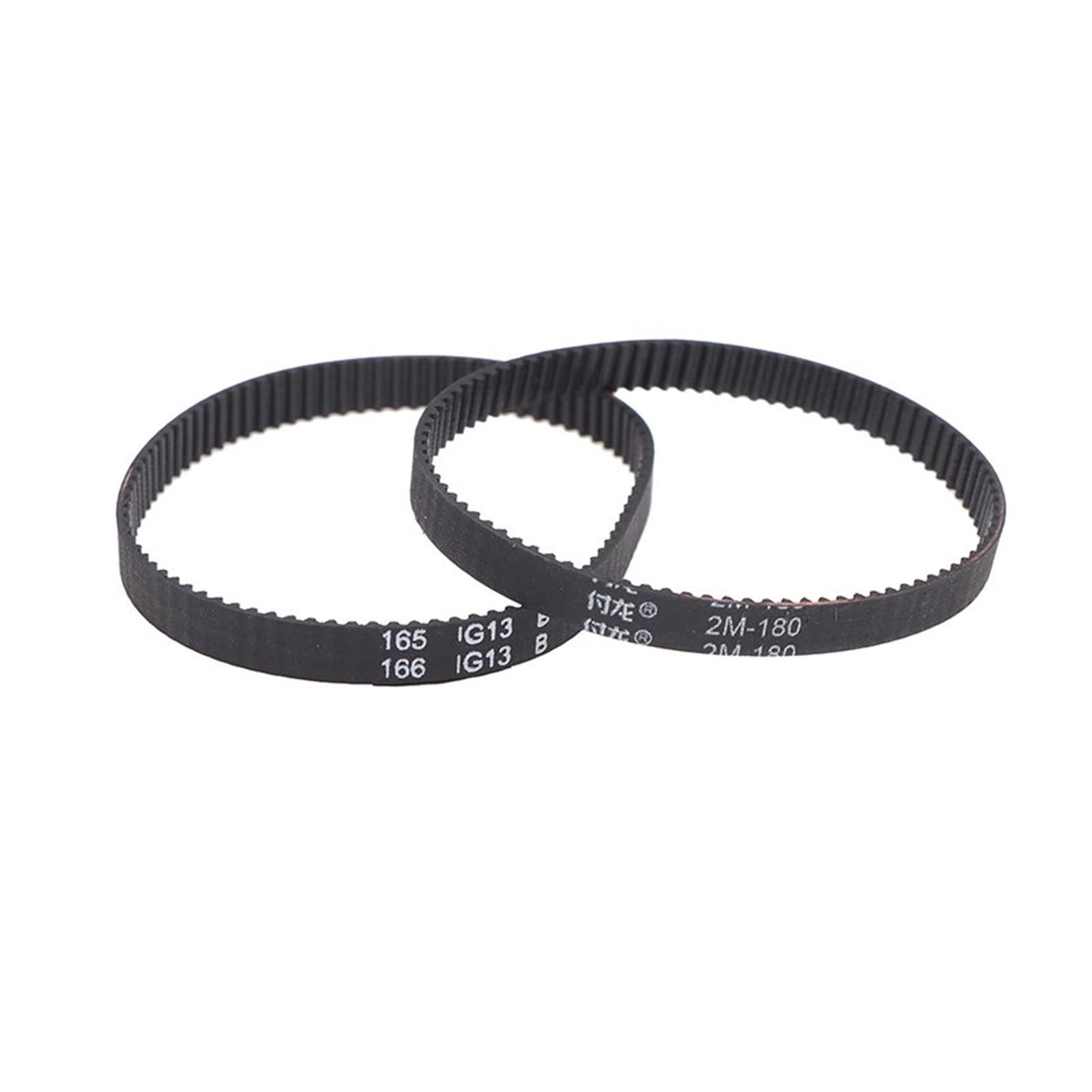 Antriebsriemen 2 Stücke Zahnriemen 2GT/2M Umfang 140 142 150 160 180mm Breite 6mm Synchron Förder Ersatzteil Für Staubsauger Antriebsriemen Zahnriemen(Black2) von YFFSSJ
