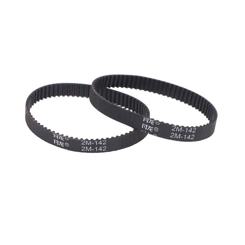 Antriebsriemen 2 Stücke Zahnriemen 2GT/2M Umfang 140 142 150 160 180mm Breite 6mm Synchron Förder Ersatzteil Für Staubsauger Antriebsriemen Zahnriemen(Black3) von YFFSSJ