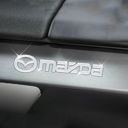 Emblem Logo für Mazda CX-50 2022 2023,Plakette Abzeichen Zeichen Badge Nameplate Replacement Label Decal Dekoration Aufkleber Lenkrad Motorhauben Kofferraumblem Sticker,Silver Emblem Logo für Mazda CX-50 2022 2023,Plakette Abzeichen Zeichen Badge Nameplate Replacement Label Decal Dekoration Aufkleber Lenkrad Motorhauben Kofferraumblem Sticker,Silver von YFFTHREE