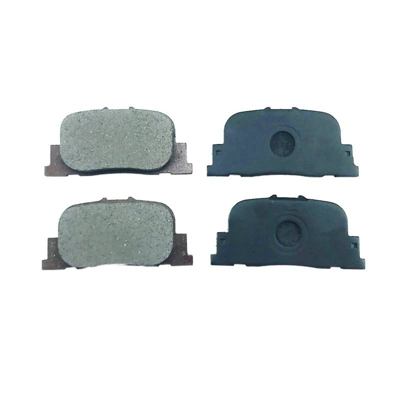 Auto-Bremsbeläge hinten Set 04466-47010 04466-33100 04466-32030 Kompatibel mit Toyota Corolla Camry Prius Kompatibel mit Lexus Vista Caldina von YFOMIRLEX