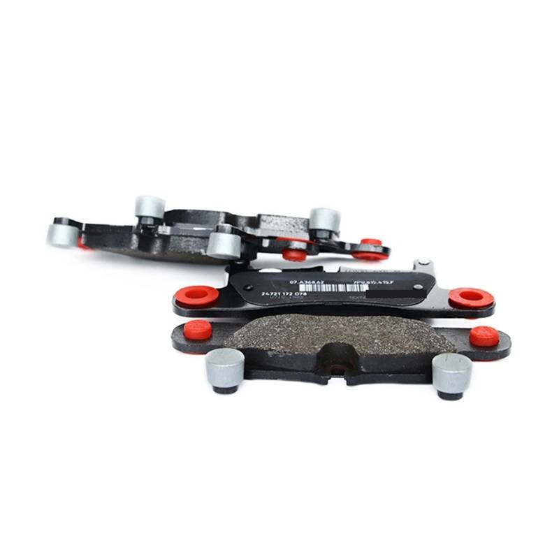 Auto-Bremssystem-Beläge hinten 7P0698451 Kompatibel mit VW TOUA Touareg OEM-Bremsbeläge 1 Satz/4 Stück von YFOMIRLEX