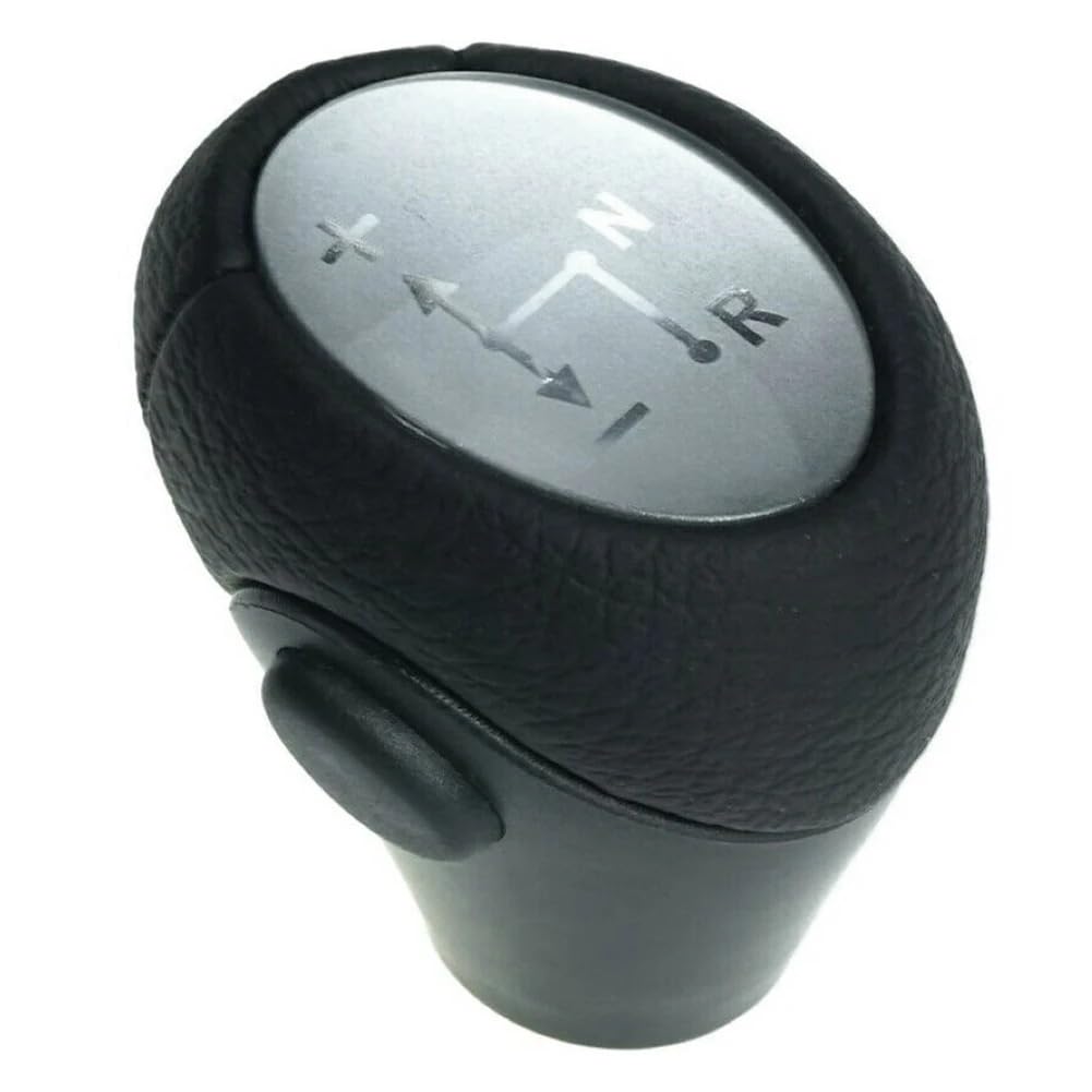1-teiliger Schaltknauf, 6-Gang-Automatik, Schalthebelkopf, Schwarz & Silber, passend for Smart, for 451 07-2019, for 450 1-teiliger Schaltknauf, 6-Gang-Automatik, Schalthebelkopf, Schwarz & Silber, passend for Smart, for 451 07-2019, for 450 von YFQAZXSW