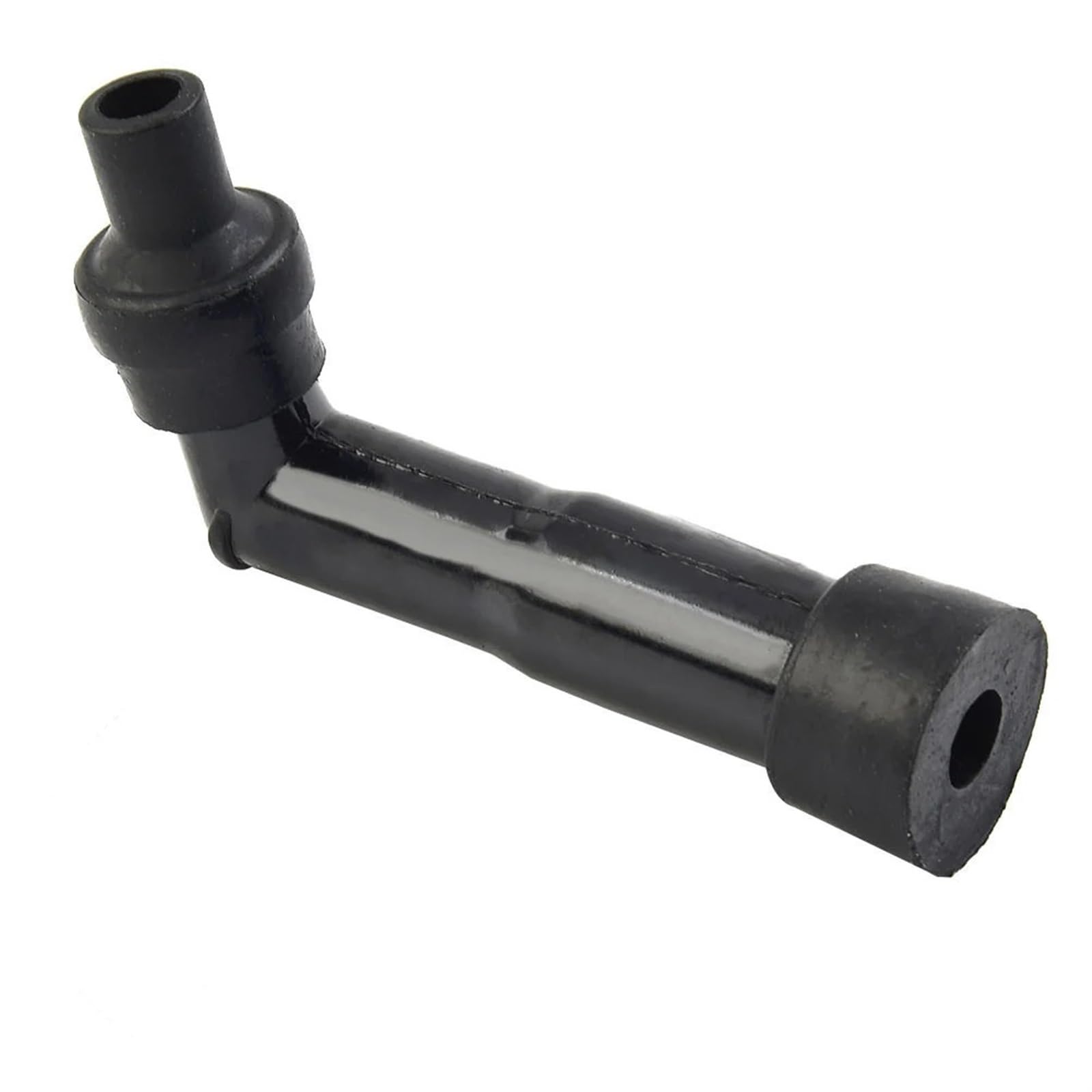 10–12 mm Motorrad-Zündkerzenstecker mit internem 5-kOhm-Widerstand, schwarzes Gewinde oben am Zündkerzenstecker, XD05F-R, 102 Grad, Widerstandsabdeckung 10–12 mm Motorrad-Zündkerzenstecker mit internem 5-kOhm-Widerstand, schwarzes Gewinde oben am Zündkerzenstecker, XD05F-R, 102 Grad, Widerstandsabdeckung von YFQAZXSW