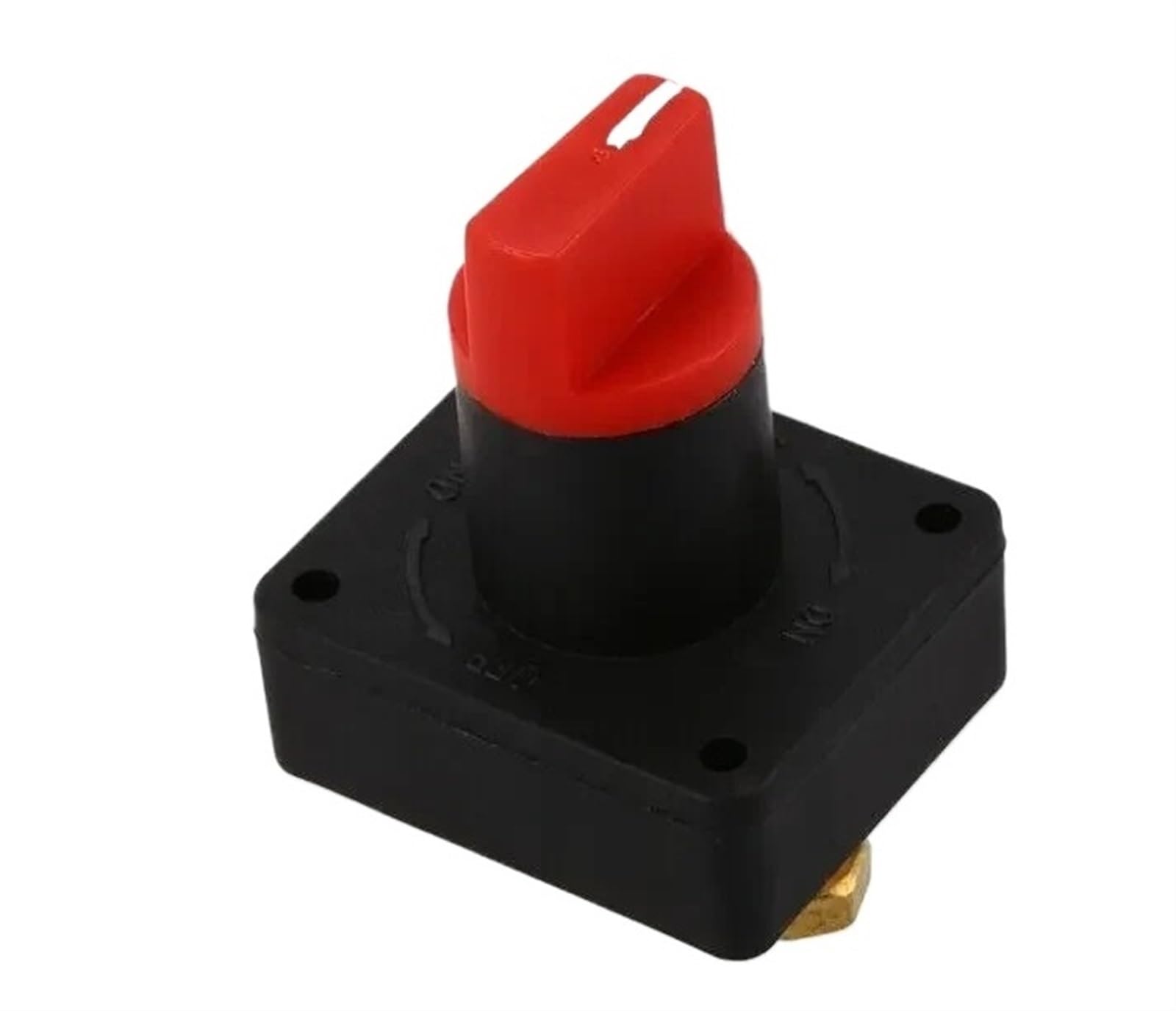 100A 12V Batterieschalter, Dreh-Batterietrennschalter, Power Kill Ein/Aus, for Autos, for Yachten, for Boote, for Marine, for Transporter, for LKWs, for Wohnmobile, for Wohnwagen von YFQAZXSW