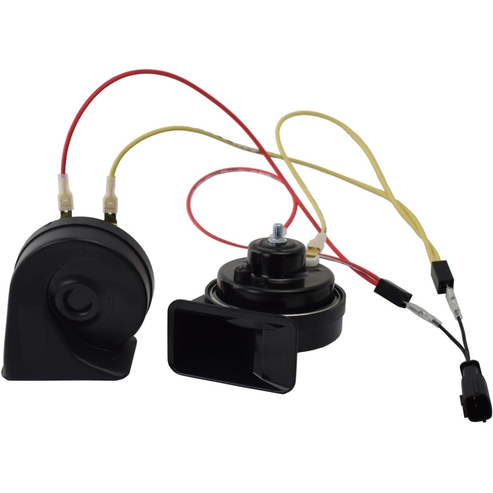 12 V, 125 dB, laut, Schneckenhupe, 410/510 Hz, zwei Töne, wasserdicht, Autohupe, for Hyundai, for i10, for i20, for i30, for Accent, for Getz, for Sonata, for Santa, for Fe, for Tucson von YFQAZXSW