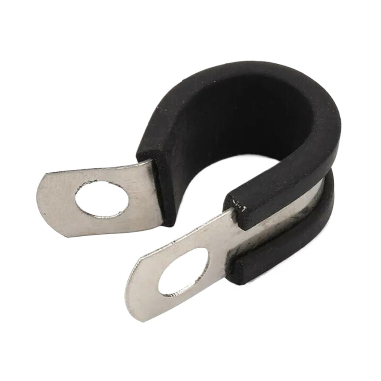 12-teiliges Gummiklemmen-Set, Kraftstoffschlauchleitung, Wasserrohr-Klemmringe, Luftschlauchbefestigung, Bremsleitungsclips for 3/16" (4,7 mm) Leitungen von YFQAZXSW
