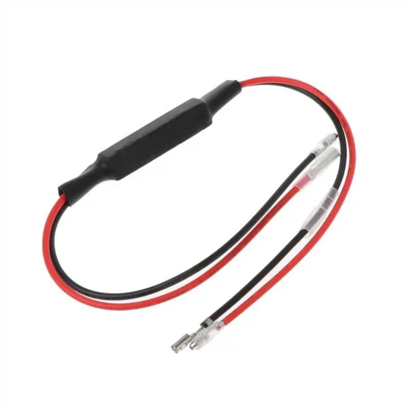 2 Stück Zementwiderstand, 10 Ohm, Lastwiderstände, for DC 12 V, 10 W, for Motorrad von YFQAZXSW