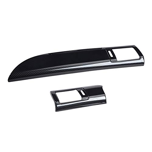 2-teiliges Set mit Kohlefaser-Textur for die Konsole des Armaturenbretts, Lüftungsschlitze, Zierleiste, passend for Honda, for Accord, 2014, 2015, 2016, 2017 2-teiliges Set mit Kohlefaser-Textur for die Konsole des Armaturenbretts, Lüftungsschlitze, Zierleiste, passend for Honda, for Accord, 2014, 2015, 2016, 2017 von YFQAZXSW