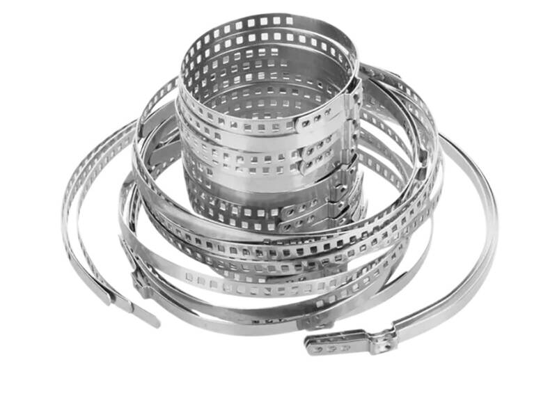 24-teiliges Edelstahl-Crimpklemmen-Set for Achsgelenkmanschetten, Antriebswellen-Achsgelenkclip, 25–50 mm, 50–120 mm von YFQAZXSW