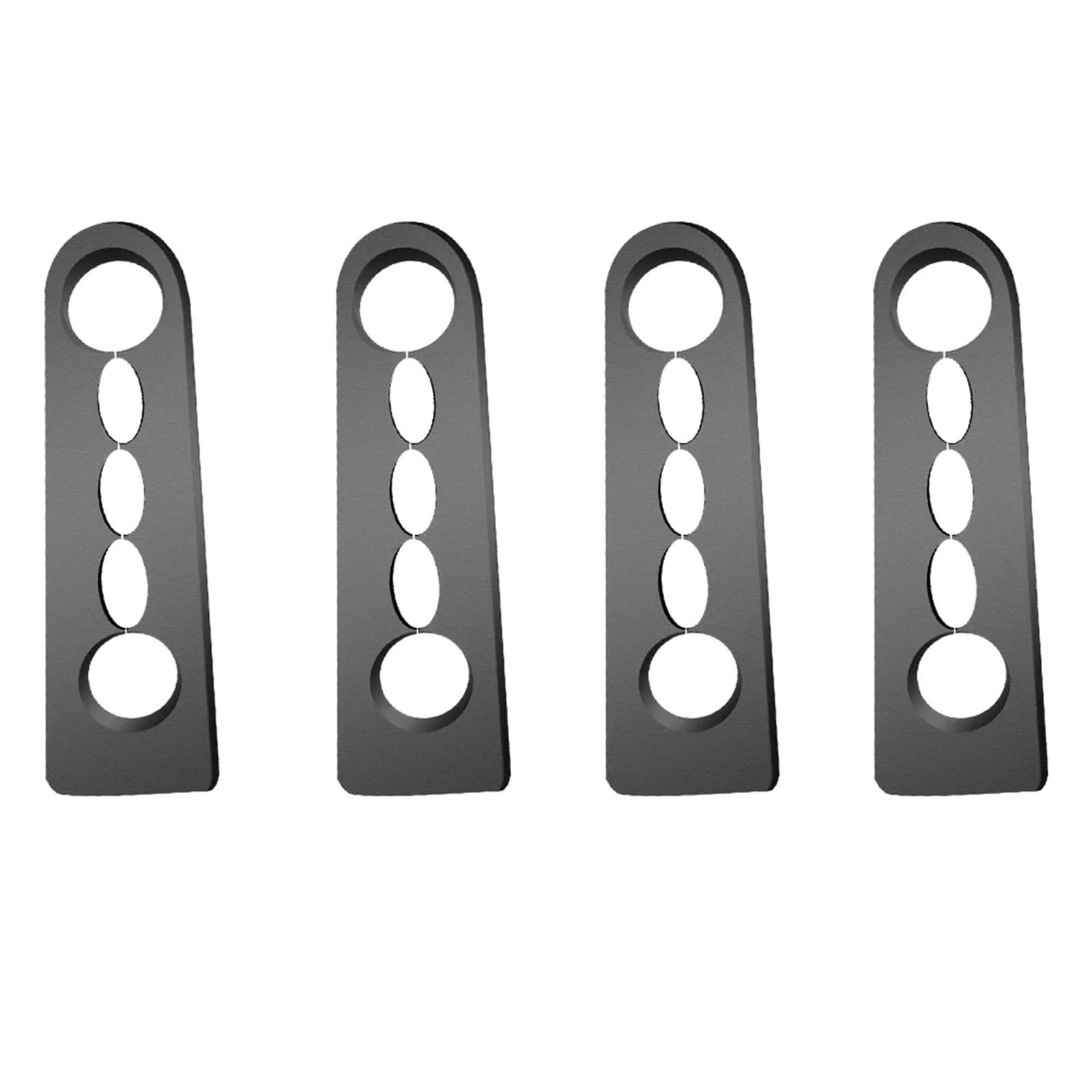 4-teiliger Schalldämpfer for Autotürschlösser, Geräuschreduzierung, for Nissan, for Tiida C11, 2004, 2005, 2006, 2007, 2008, 2009, 2010, 2011, 2012 4-teiliger Schalldämpfer for Autotürschlösser, Geräuschreduzierung, for Nissan, for Tiida C11, 2004, 2005, 2006, 2007, 2008, 2009, 2010, 2011, 2012 von YFQAZXSW