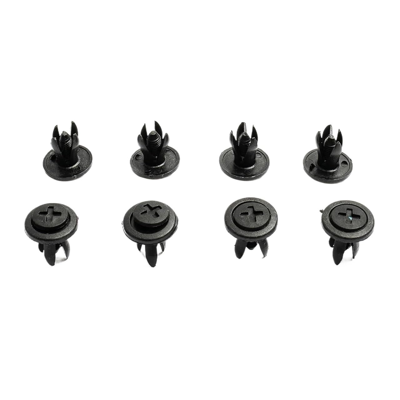 50 Stück, 6 mm Durchmesser, schwarz, for Kfz-Stoßstangen-Türverkleidung, for Kotflügelverkleidungsclips, Autobefestigungen aus Kunststoff, Nietenclips 50 Stück, 6 mm Durchmesser, schwarz, for Kfz-Stoßstangen-Türverkleidung, for Kotflügelverkleidungsclips, Autobefestigungen aus Kunststoff, Nietenclips von YFQAZXSW