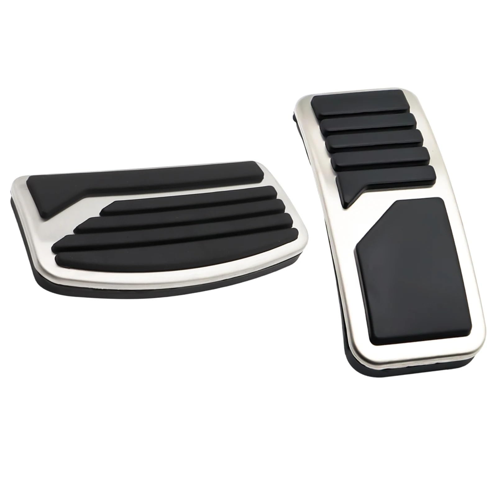 Auto-Pedalabdeckungssatz, for Citroen C4, for Air-Cross, MT, AT, Kraftstoff, Bremse, Kupplung, Fußstütze, Gaspedalauflage, for Peugeot 4008, 2012, 2013, 2014, 2015(AT) von YFQAZXSW
