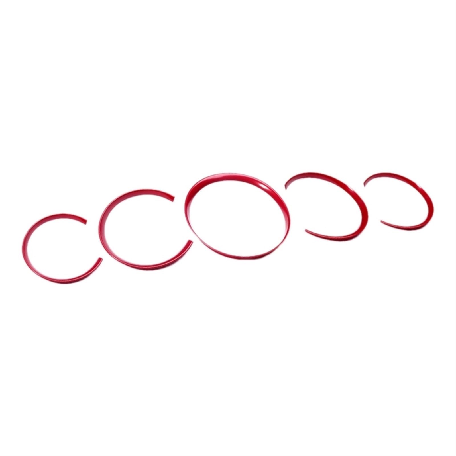 Autoinnenausstattung, Armaturenbrett-Ringabdeckungen, Rot, for Porsche, for Cayenne, for 958, 2011-2018 Autoinnenausstattung, Armaturenbrett-Ringabdeckungen, Rot, for Porsche, for Cayenne, for 958, 2011-2018 von YFQAZXSW