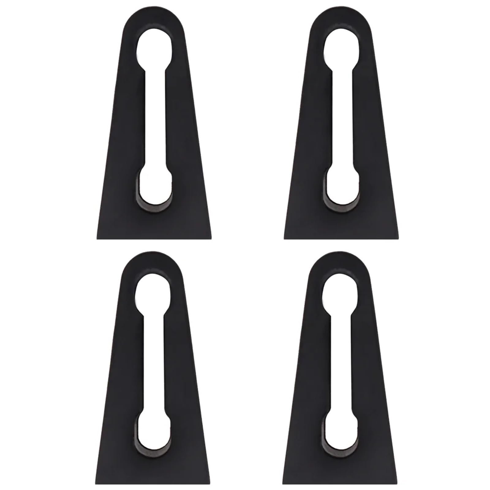 Autotürschloss-Schalldämpfer-Pufferkissenpolster, for VW, for Tiguan, for Touran, for Polo T5, for Bora, for Caddy, for Jetta, for Passat, for Golf Mk4, for MK5, for MK6, for MK7(4Pcs) von YFQAZXSW