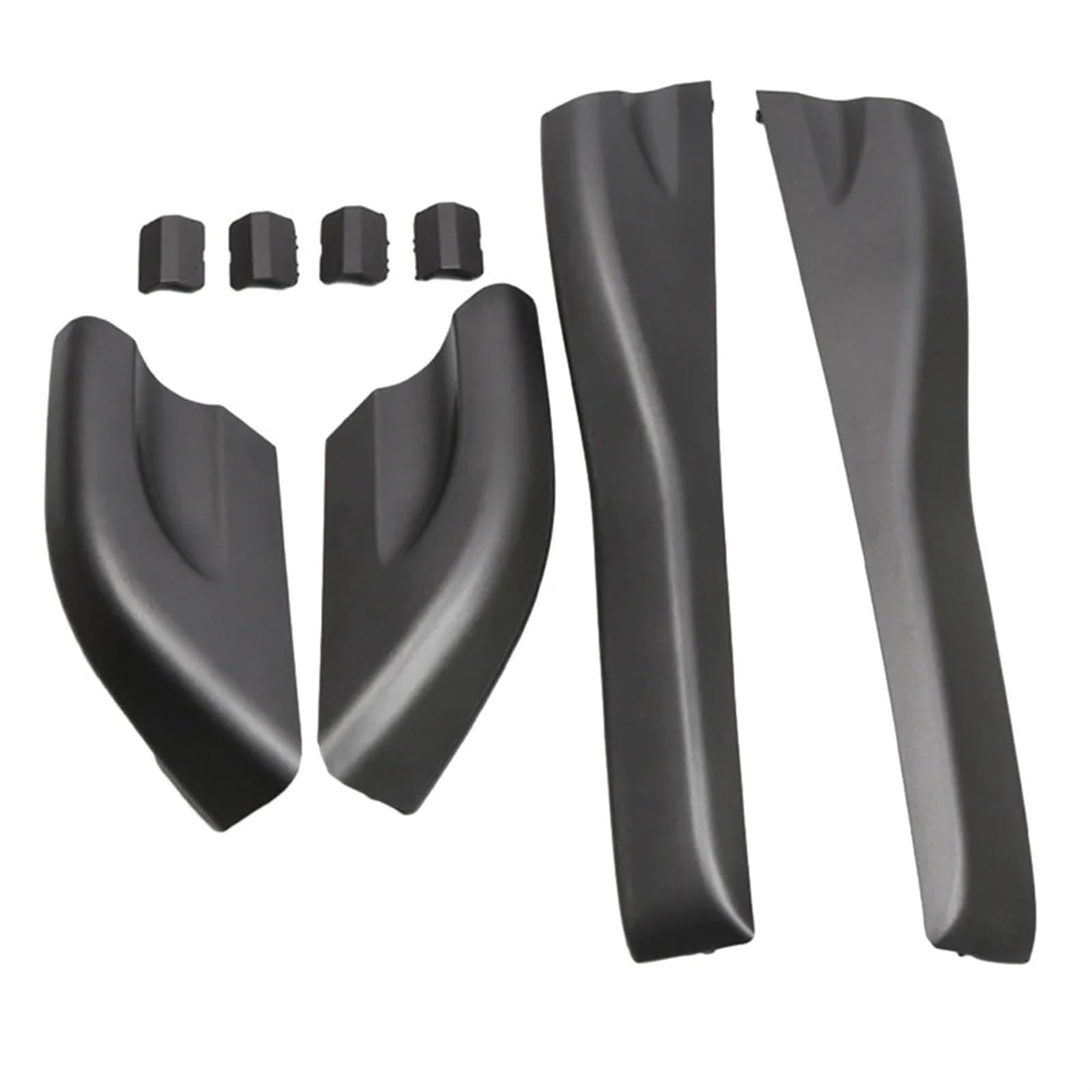 Autozubehör, Dachgepäckträger-Endabdeckung, Schwarz, Kunststoff, Auto, for Hyundai, for Tucson Autozubehör, Dachgepäckträger-Endabdeckung, Schwarz, Kunststoff, Auto, for Hyundai, for Tucson von YFQAZXSW
