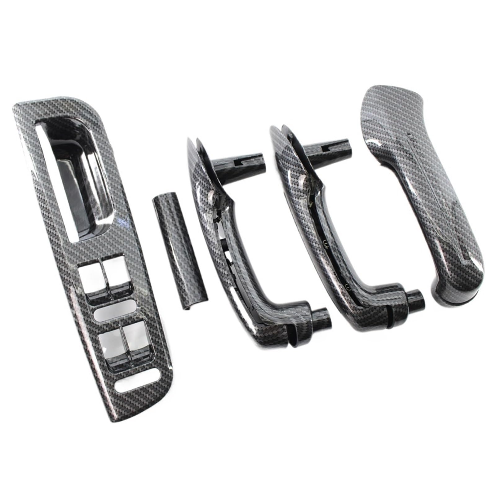 Carbon Fiber Fenster Schalter Control Panel, for VW for Jetta, for VW for Golf MK4, 1998-2005 von YFQAZXSW