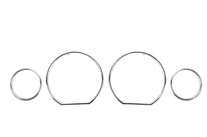 Chrom-Kombiinstrument, Drehzahlmesser-Dekor, Chromring for Bezal-Armaturenbrett for BMW, for Modell E36 2024 von YFQAZXSW
