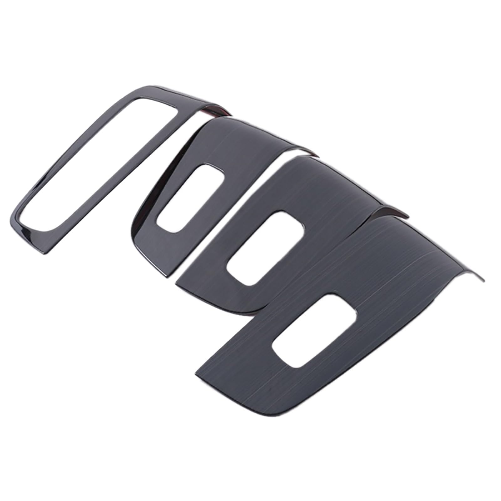 Edelstahl Auto Glas Fensterheber Schalter Panel Abdeckung Trim Dekor for Mg for Hs 2018 2019 2020 2021 Zubehör, schwarz Edelstahl Auto Glas Fensterheber Schalter Panel Abdeckung Trim Dekor for Mg for Hs 2018 2019 2020 2021 Zubehör, schwarz von YFQAZXSW