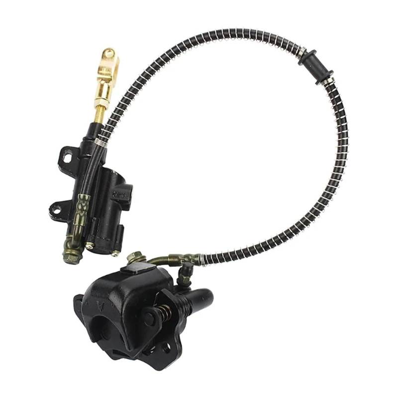 Ersatz-Hauptbremszylinder-Bremssattelbaugruppe for die Hinterradbremse, modifiziertes Zubehör-Reparaturteil, for 110 ccm, for QuadScooter von YFQAZXSW