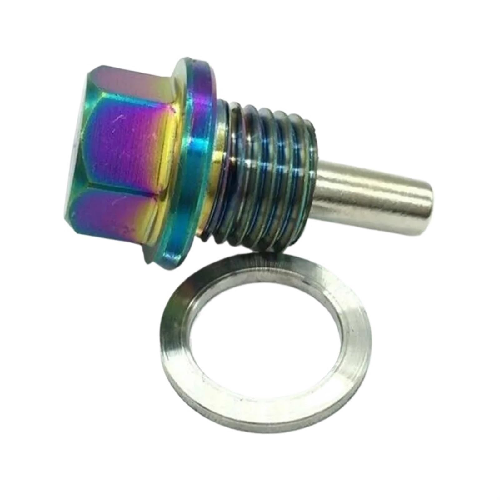 For magnetische Ölablassschraube aus Titanlegierung, M14 1,5, passend for Suzuki, for Honda, for Mitsubishi For magnetische Ölablassschraube aus Titanlegierung, M14 1,5, passend for Suzuki, for Honda, for Mitsubishi von YFQAZXSW