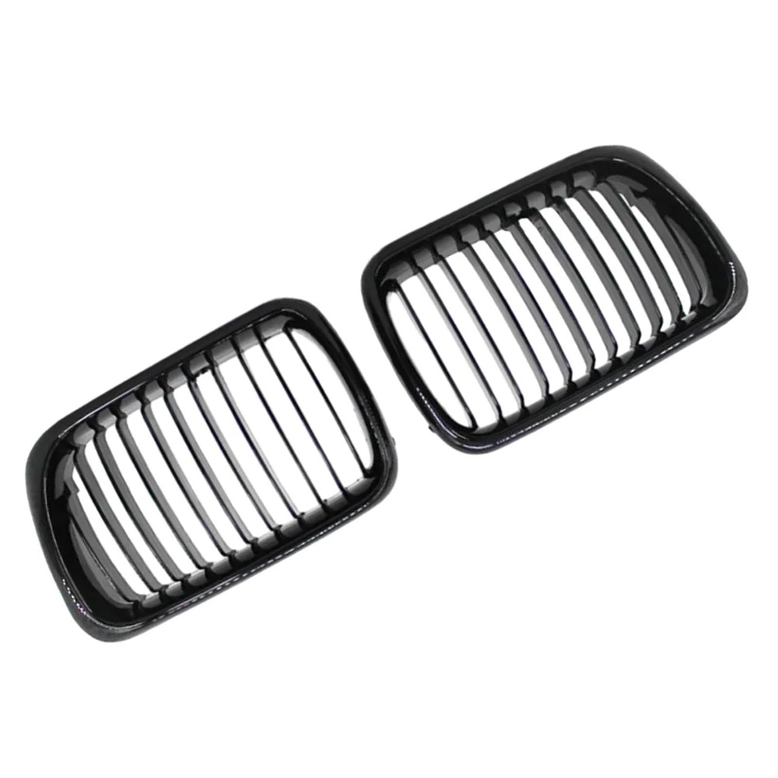 Fronthauben-Nierengrill, Renngitter, for BMW, for 3er, for E36, for M3, 1996, 1997, 1998, 1999(Gloss Black) von YFQAZXSW