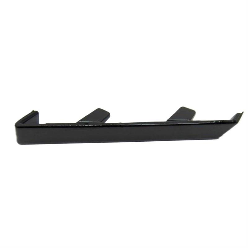 Frontstoßstange Links Rechts Kennzeichenhalter Glänzend Schwarz Zierhalter for Maserati, for Ghibli M157 2014-2020(1 PCS R 670011291) von YFQAZXSW