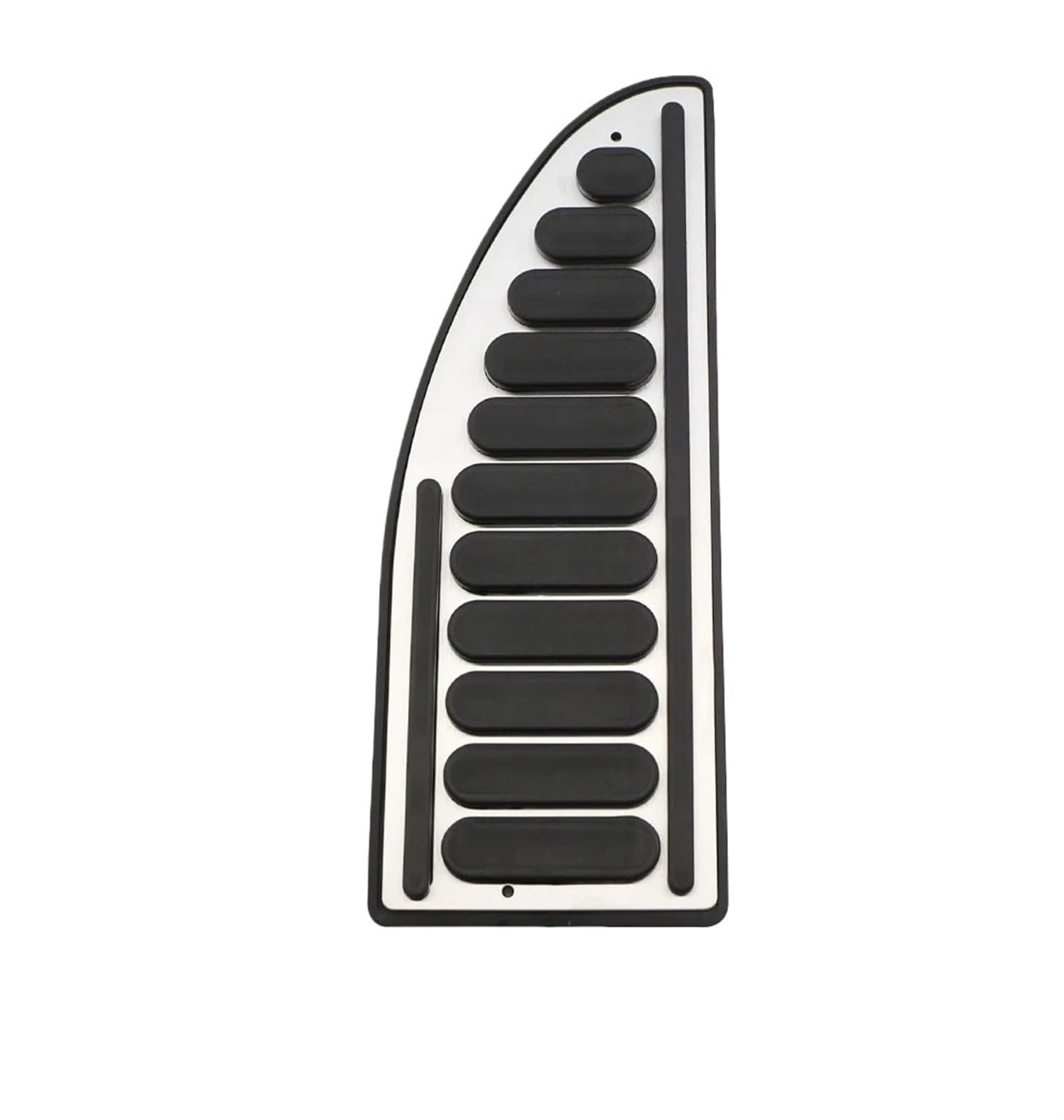 Fußstütze, Pedalplatte, Abdeckung, Autopedalauflagen, for Ford, for Focus, for Fiesta, for Mondeo, for Escape, for S-Max, for C-Max, for Jeep, for Compass, 17, 18, 19, 20, Trittbrett(Black) von YFQAZXSW