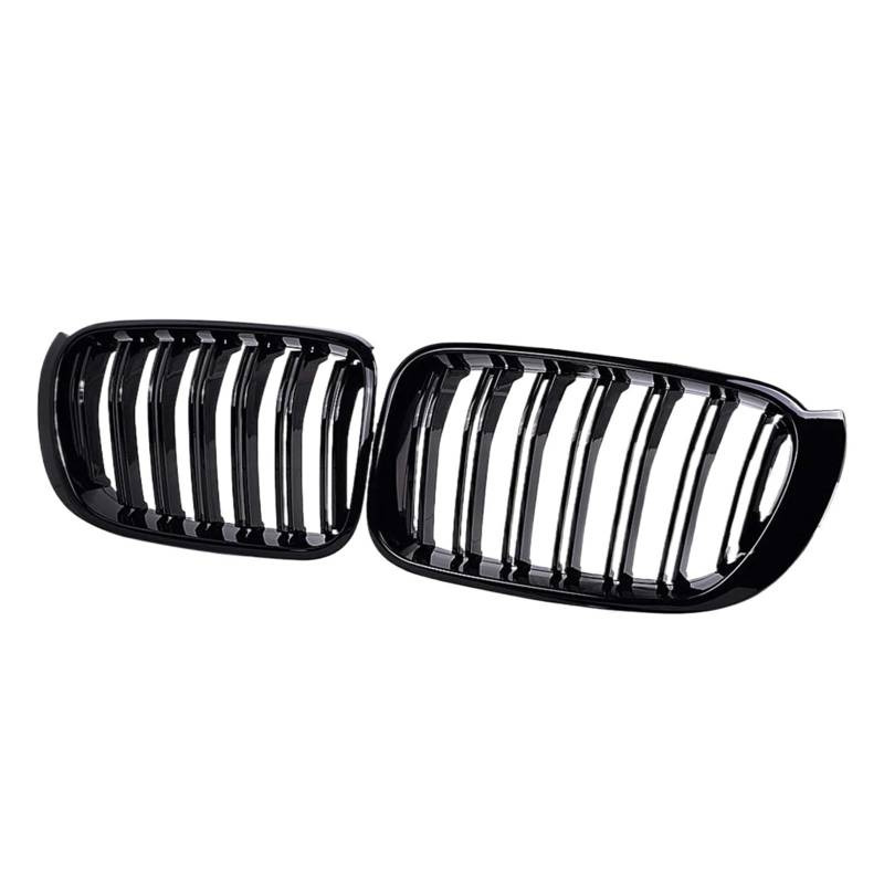 Glänzend schwarzer Dual Line Front-Ersatz-Nierengrill, for BMW, for F25, for X3 F25 2014-2016, for X4 F26 2015-2017 von YFQAZXSW