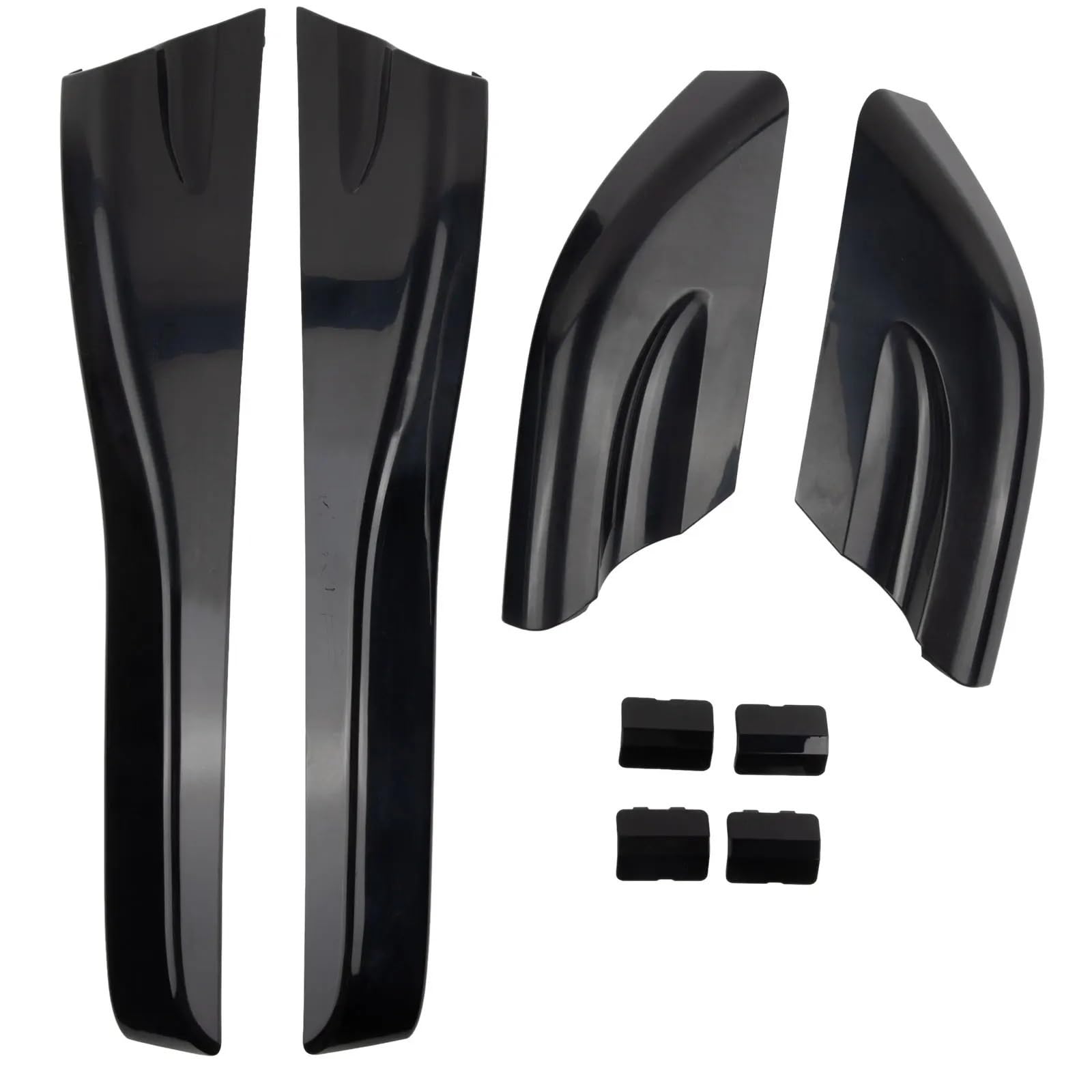 Komplettes Set mit acht maßgeschneiderten Schutzträgern for die Dachträger von Hyundai, Tucson ('04-'08) von YFQAZXSW