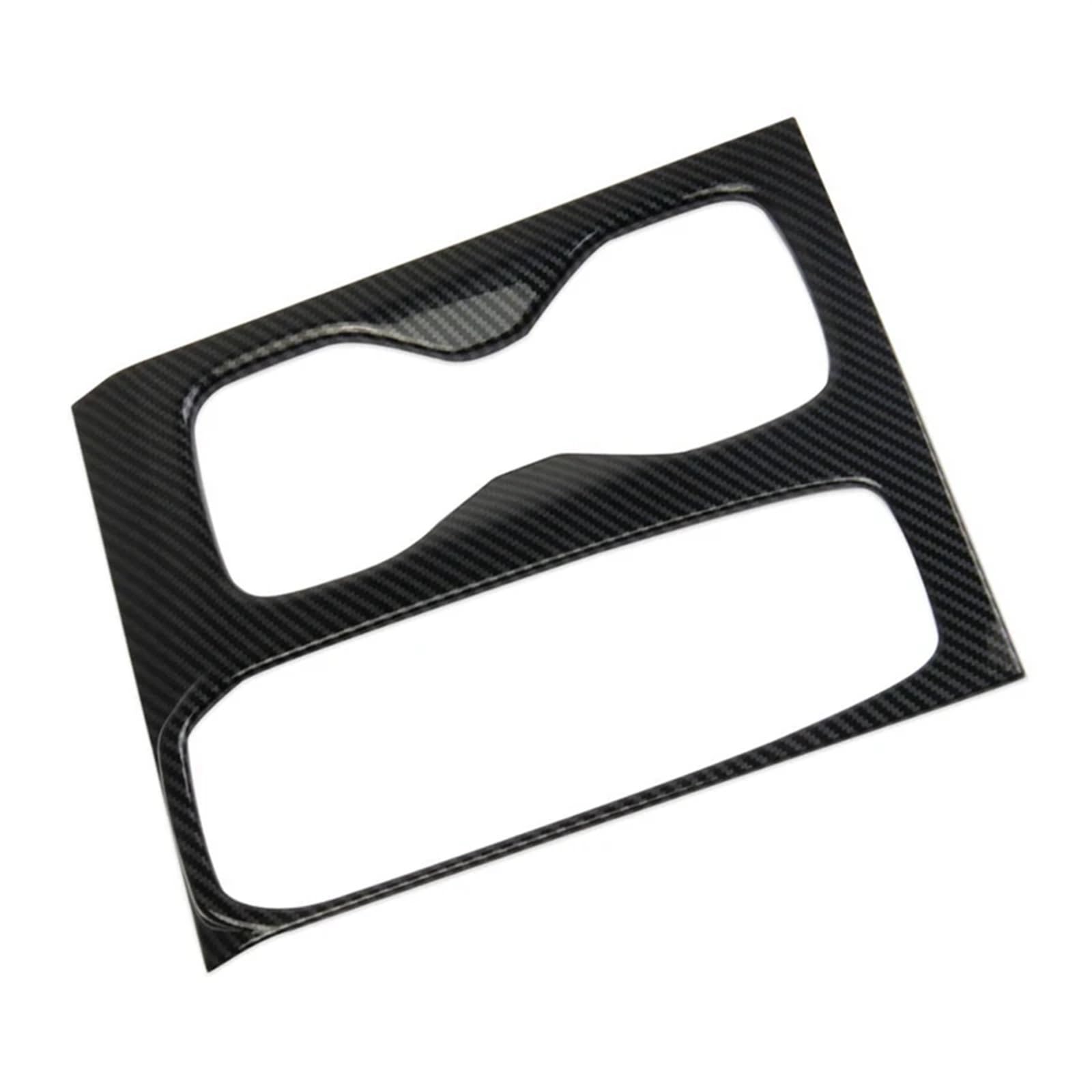 Mittelkonsolen-Schalthebel-Getränkehalter-Panel-Abdeckungsverkleidung, ABS-Kohlefaser, for Nissan, for Frontier, 2022-2024, Teile Mittelkonsolen-Schalthebel-Getränkehalter-Panel-Abdeckungsverkleidung, ABS-Kohlefaser, for Nissan, for Frontier, 2022-2024, Teile von YFQAZXSW