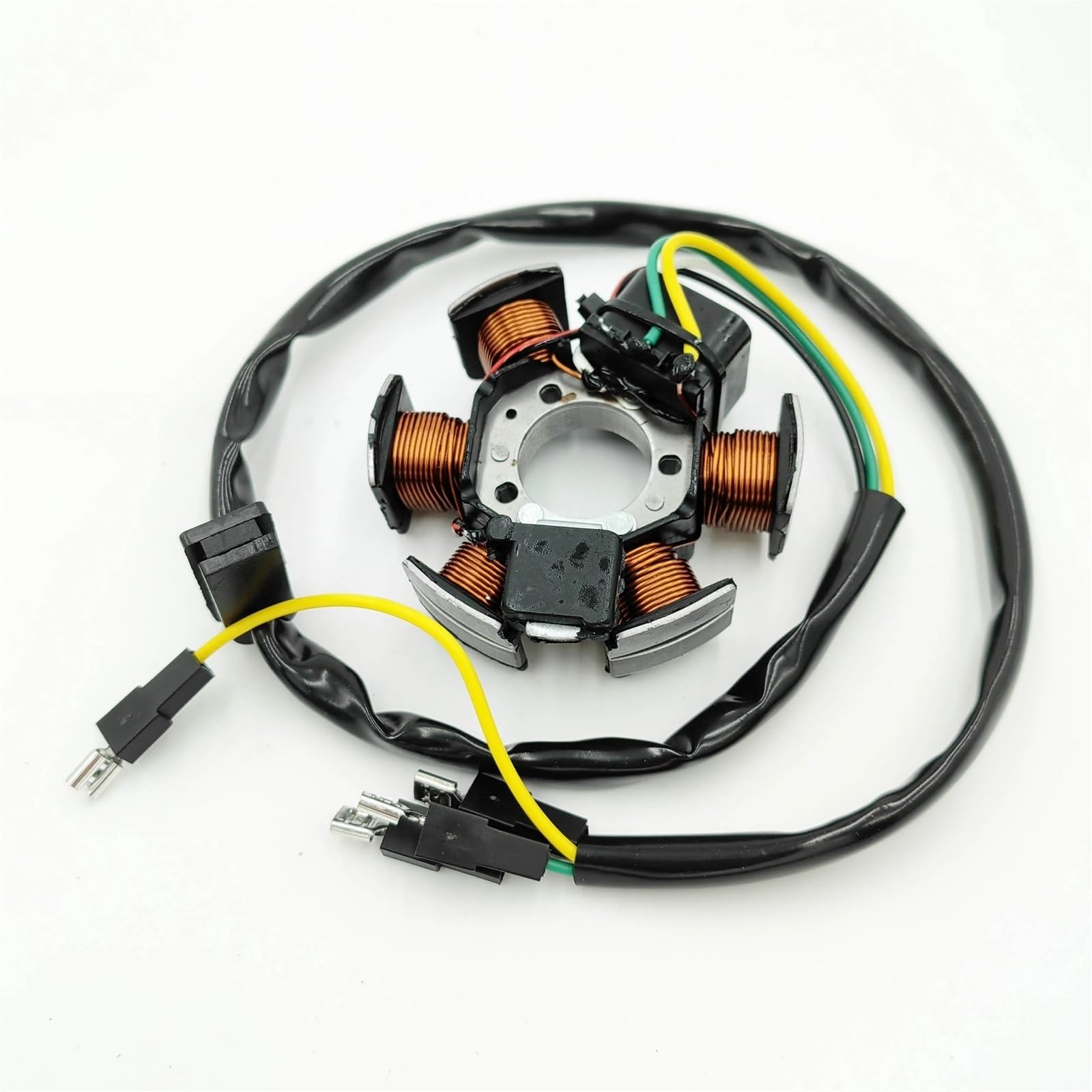Motorrad Generator Stator Platte Lichtmaschine Magnetspule, for Aprilia, for RS50, for RX50, for MX50, for Yamaha, for TZR50 von YFQAZXSW