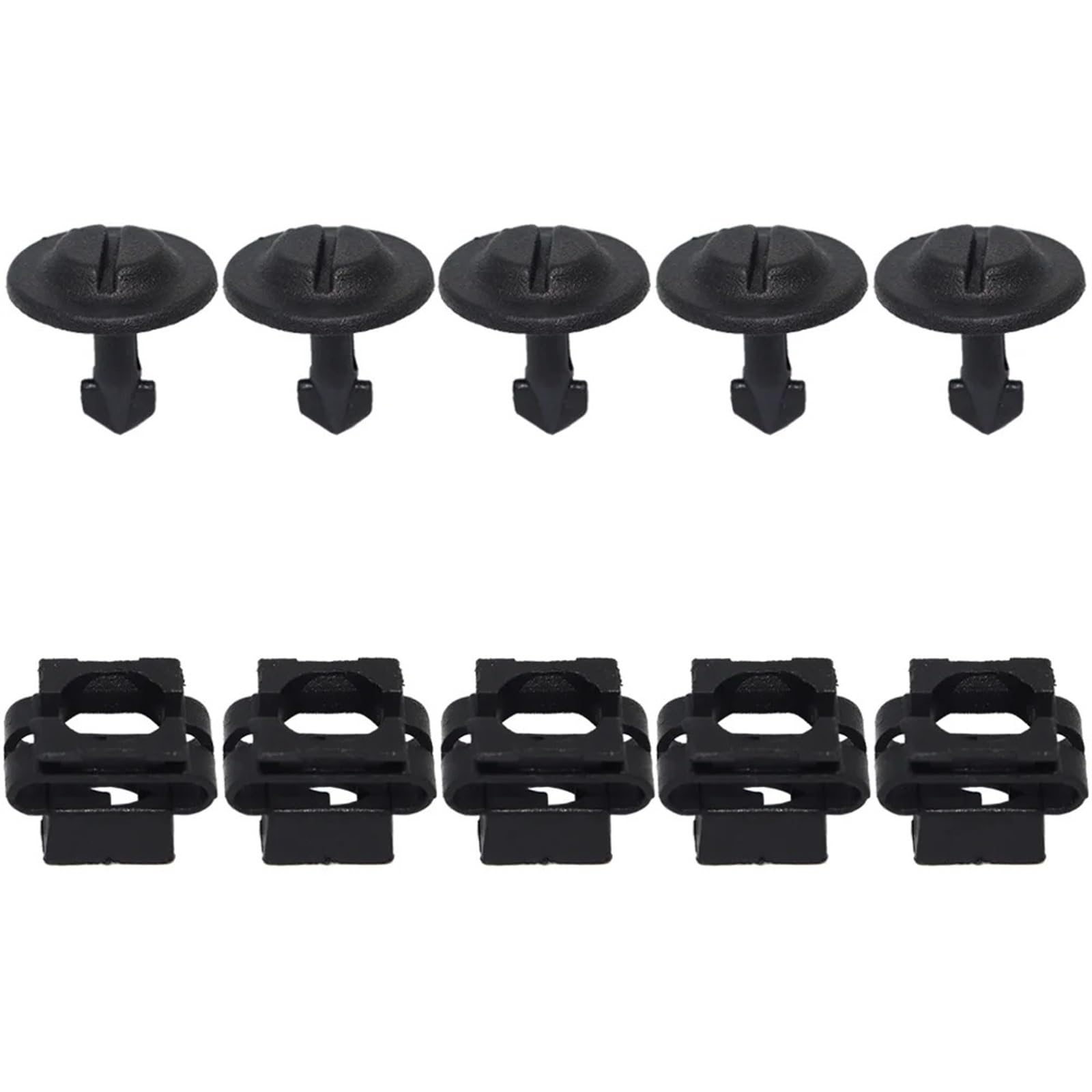 Reparatursatz for die Unterbodenabdeckung unter dem Motor mit Clip, Schraube und Zubehör for die Spritzschutzverkleidung, for A6 C4, C5, C6, 1994-2011(A) von YFQAZXSW