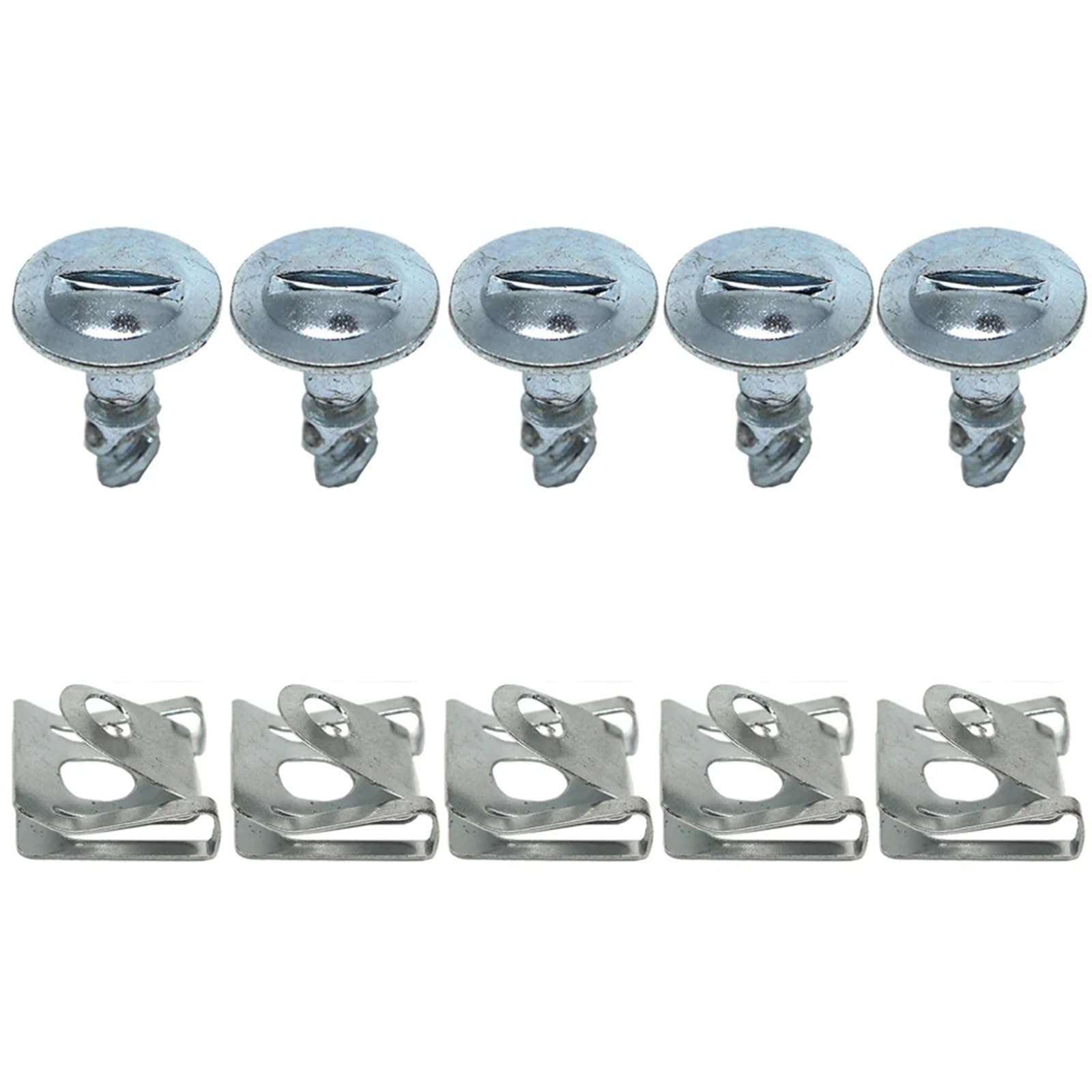 Reparatursatz for die Unterbodenabdeckung unter dem Motor mit Clip, Schraube und Zubehör for die Spritzschutzverkleidung, for A6 C4, C5, C6, 1994-2011(B) von YFQAZXSW