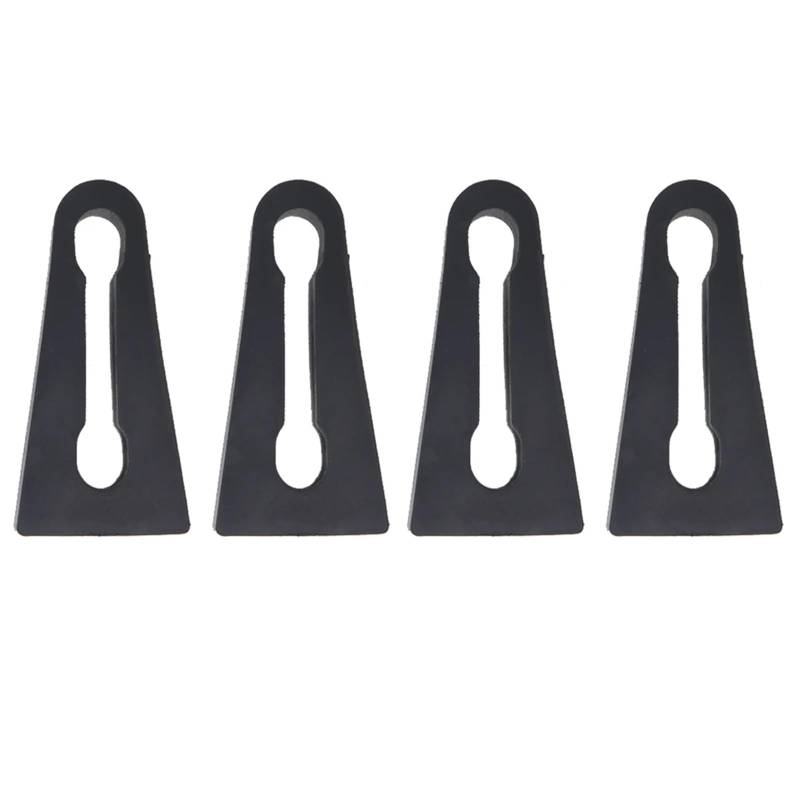 Schalldämpfer und Türschlosspuffer for Auto, for Skoda for Octavia MK1, MK2, MK3, 1997-2019(4Pcs) von YFQAZXSW