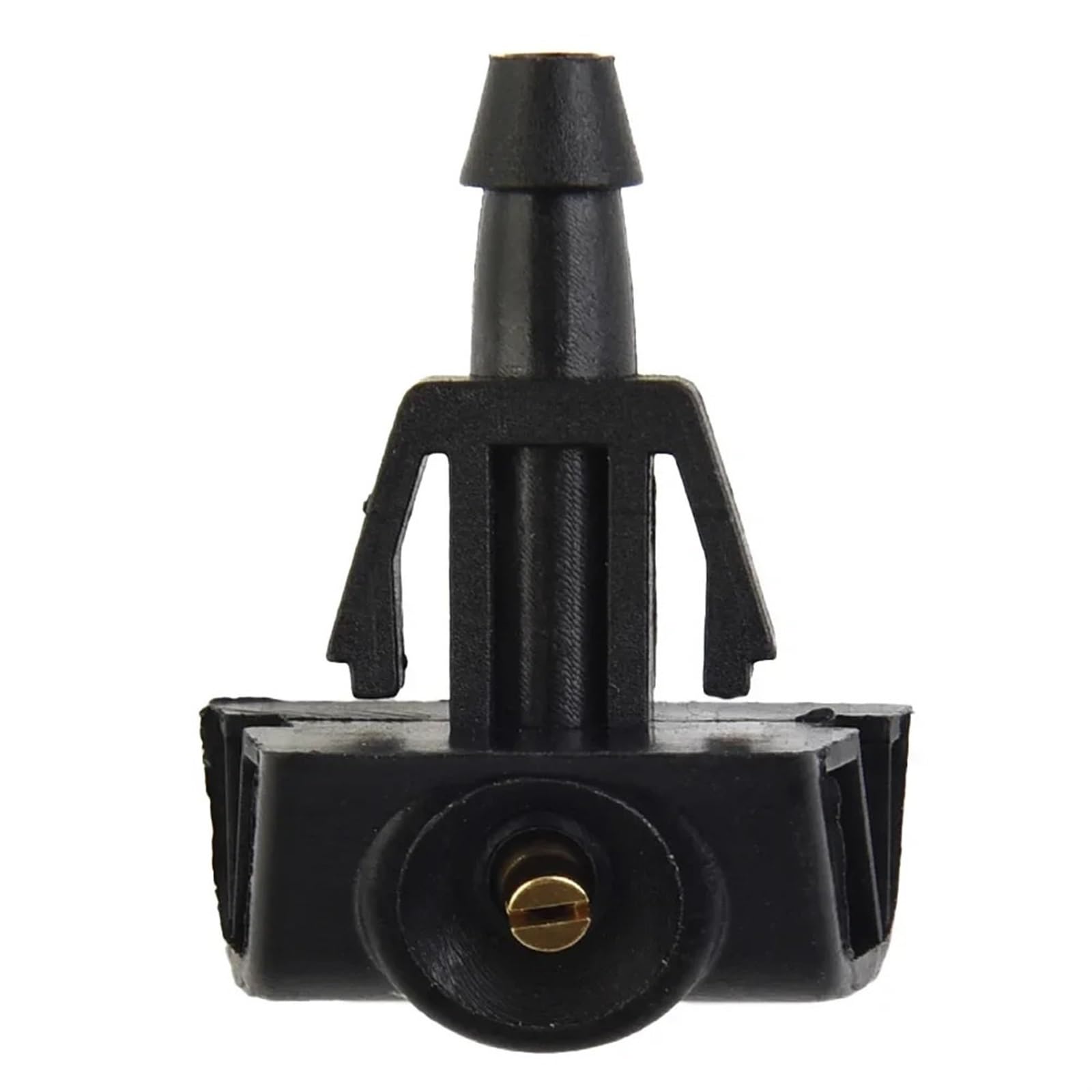 Scheibenwasch- und Wischer-Sprühdüse, 1 Stück, Sprühdüse, Kunststoff, Schwarz, passend for Nissan, for Note, 2006 – 2013 Scheibenwasch- und Wischer-Sprühdüse, 1 Stück, Sprühdüse, Kunststoff, Schwarz, passend for Nissan, for Note, 2006 – 2013 von YFQAZXSW