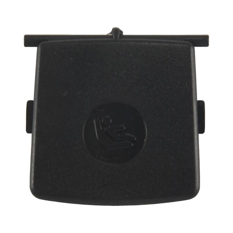 Sicherer Anker for den hinteren Kindersitz for ISOFix-Abdeckung for BMW E92 M3 2005–2012, Auto-Rücksitzhakenabdeckung for Kinderrückhaltesystem, Schwarz von YFQAZXSW