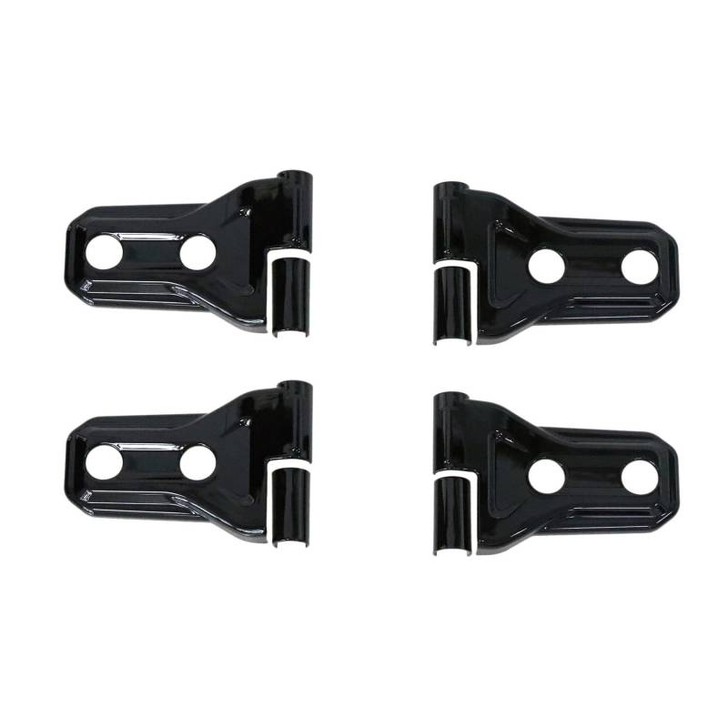 Sport Karosserie-Seitentürscharnier-Abdeckungs-Set, Garnierungszubehör for Jeep, Wrangler, JK 2-Türer 2018 2019 2020 von YFQAZXSW