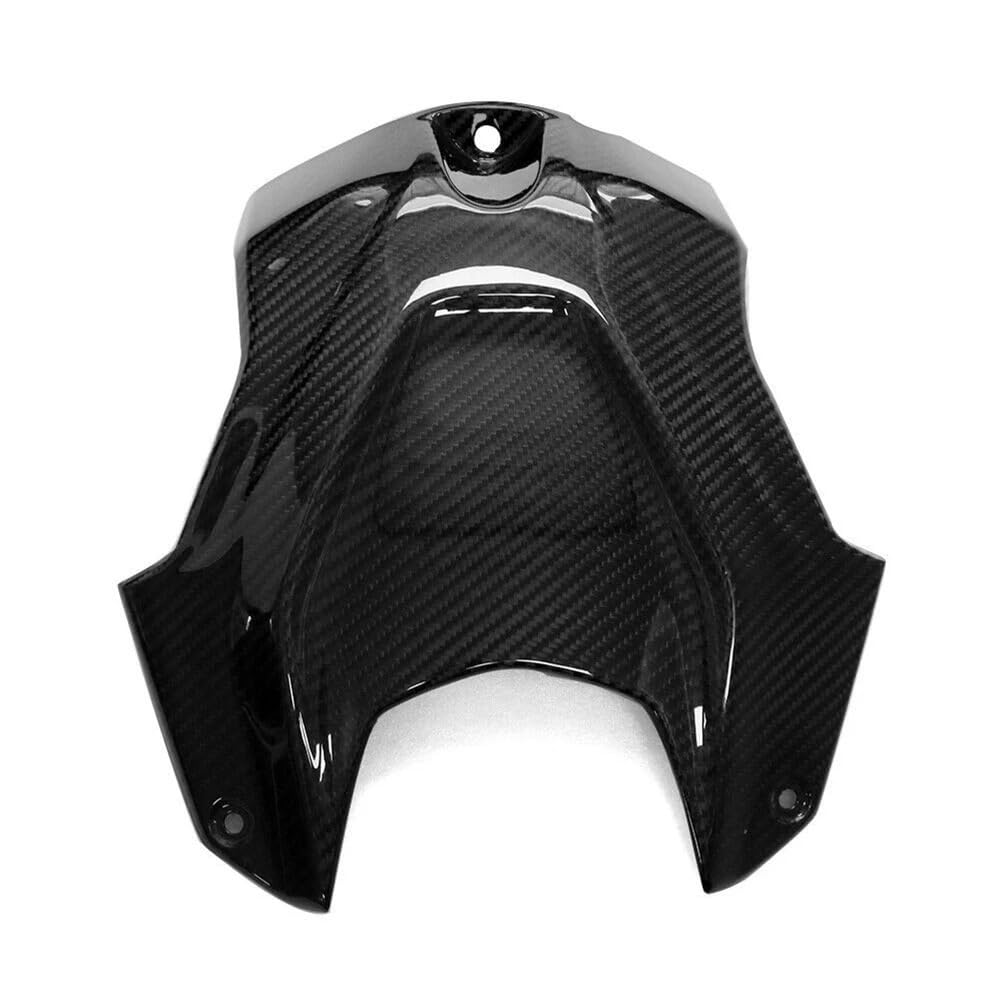 Tankdeckel, ABS-Tankdeckel vorn mit Carbonfaser-Finish, for BMW, S1000RR 2023 von YFQAZXSW
