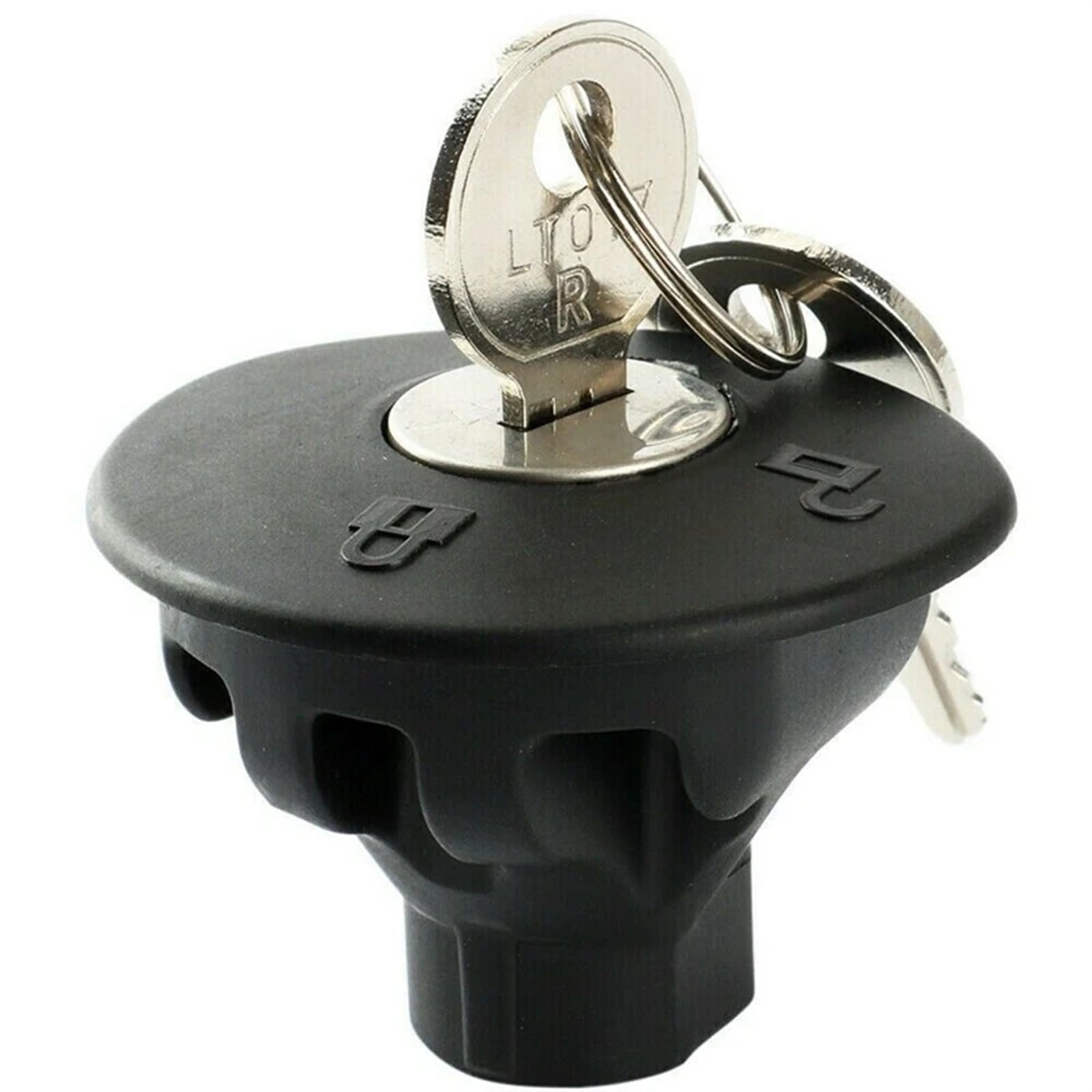 Tankdeckel mit 2 Schlüsseln, abschließbarer Tankdeckel for Benzin, for FORD, for F150, for Explorer, for Escape, for Focus, for Fusion, for Dodge, for Charger, 8U5Z9C268B Tankdeckel mit 2 Schlüsseln, abschließbarer Tankdeckel for Benzin, for FORD, for F150, for Explorer, for Escape, for Focus, for Fusion, for Dodge, for Charger, 8U5Z9C268B von YFQAZXSW