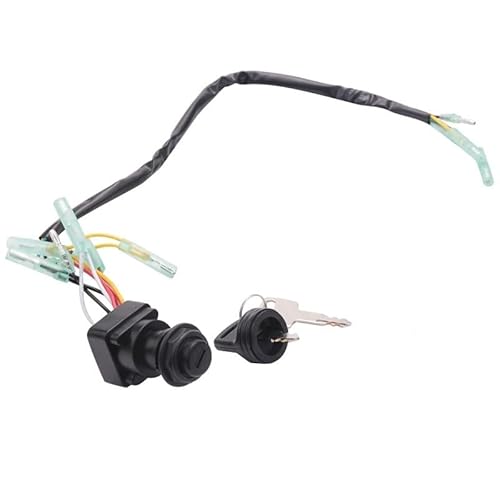 YFQAZXSW Zündschlüsselbaugruppe, 703-82510-43-00, for Yamaha, for Außenbordmotor, for Steuerung for Box YFQAZXSW Zündschlüsselbaugruppe, 703-82510-43-00, for Yamaha, for Außenbordmotor, for Steuerung for Box von YFQAZXSW