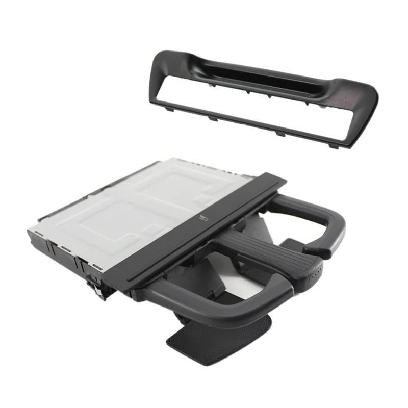 Zierleistensatz for Getränkehalter an der hinteren Armlehne, Schwarz, for A6, for A7, 2011-2016, 8P0885995B 6PS, 4G8863289A 4PK von YFQAZXSW
