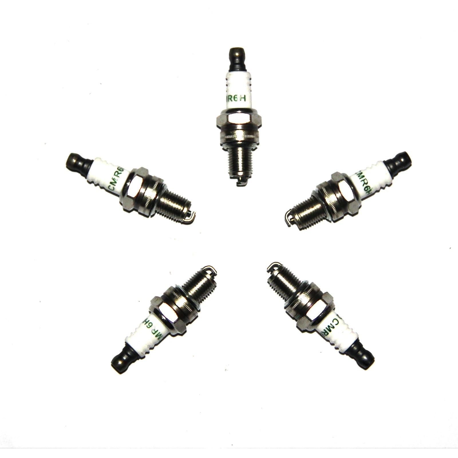 Zündkerze CMR6H Ersatz, for Makita, for Dolmar, for Subaru, for CMR6A, for CMR4A, for CMR7A, 168652-4, 168401-9, 065-01099-50, 367-010-995, 168534-0, 168599-2 Zündkerze CMR6H Ersatz, for Makita, for Dolmar, for Subaru, for CMR6A, for CMR4A, for CMR7A, 168652-4, 168401-9, 065-01099-50, 367-010-995, 168534-0, 168599-2 von YFQAZXSW