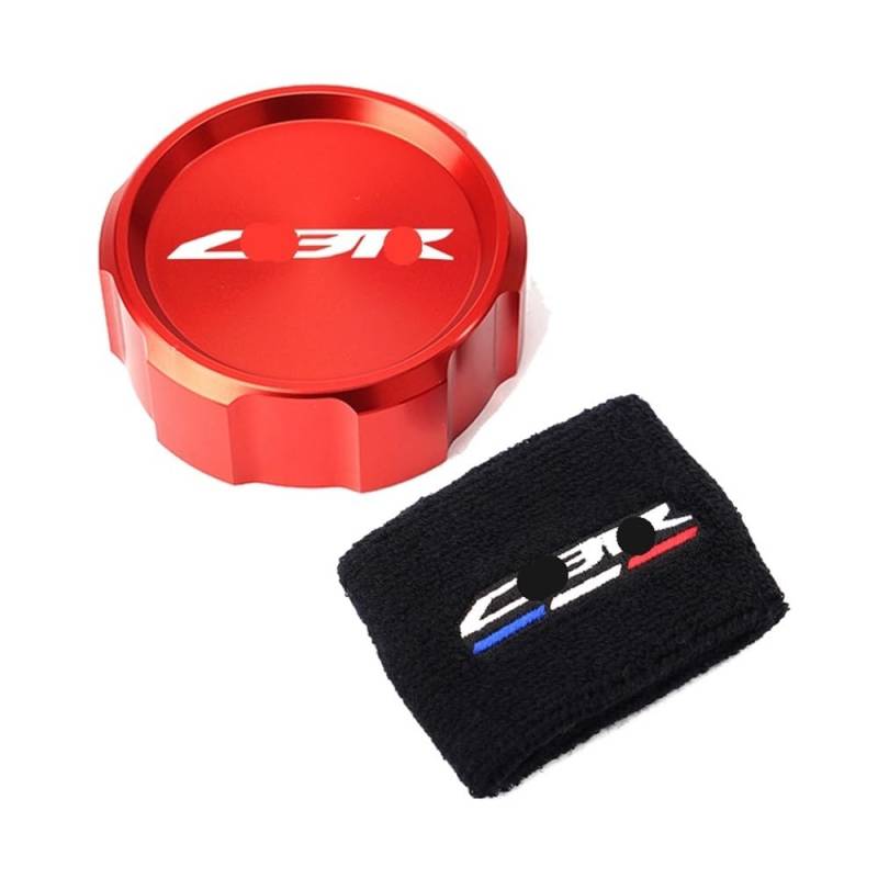 Bremsflüssigkeitsbehälter Abdeckung Für CBR 1000RR 1000 RR 2005-2018 CBR1000RR Motorrad Öleinfülldeckel Hauptzylinder Bremsflüssigkeitsbehälter Abdeckung Socke von YFWLNZD
