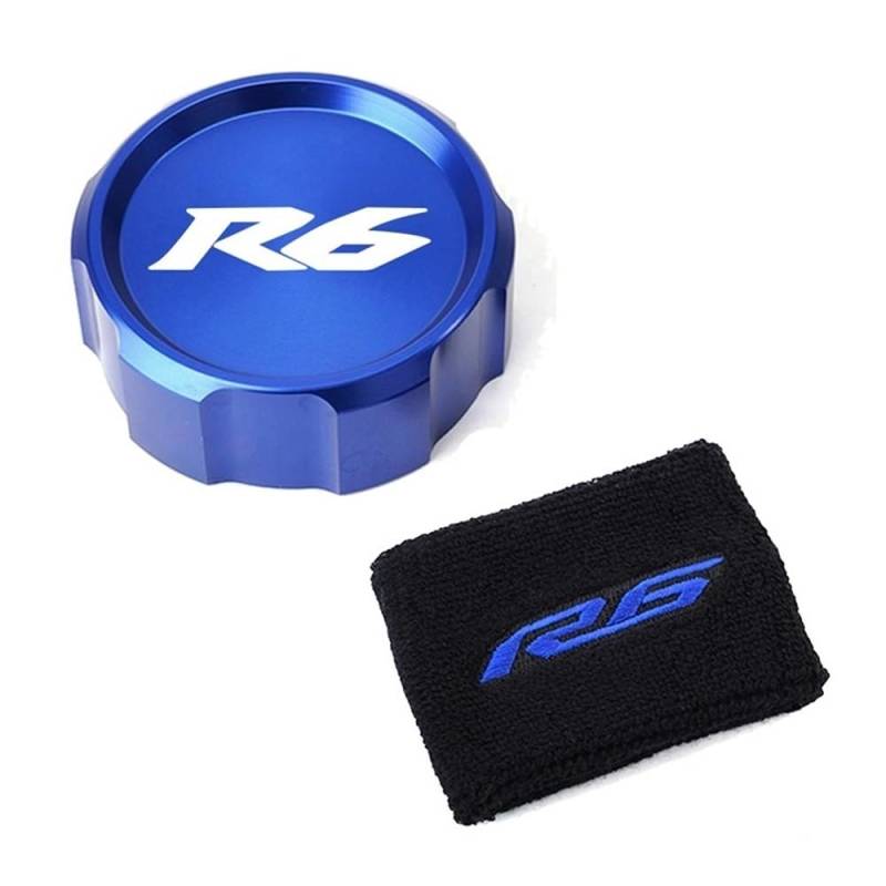 Bremsflüssigkeitsbehälter Abdeckung Für YZFR6 YZF R6 R6S 1999-2015 2005 2007 2010 Motorrad Vorne Flüssigkeit Öl Brems Reservoir Kappe Abdeckung von YFWLNZD