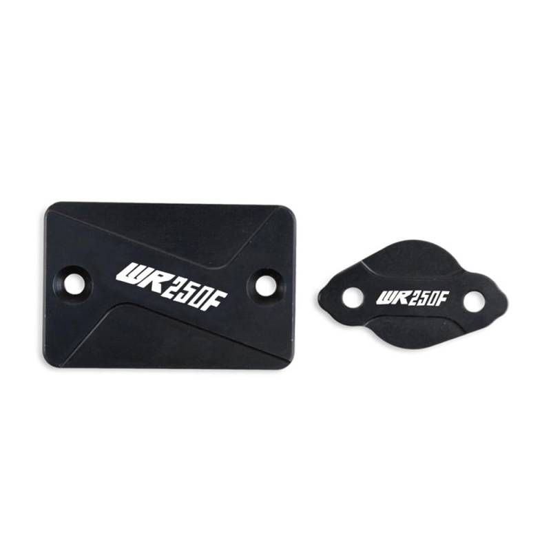 Bremsflüssigkeitsbehälter Abdeckung Motorrad Vorne Hinten Brems Flüssigkeit Reservoir Kappe Abdeckung Für WR 250F WR250F WR 250 F 2003-2016 2015 2014 2013 2012 von YFWLNZD
