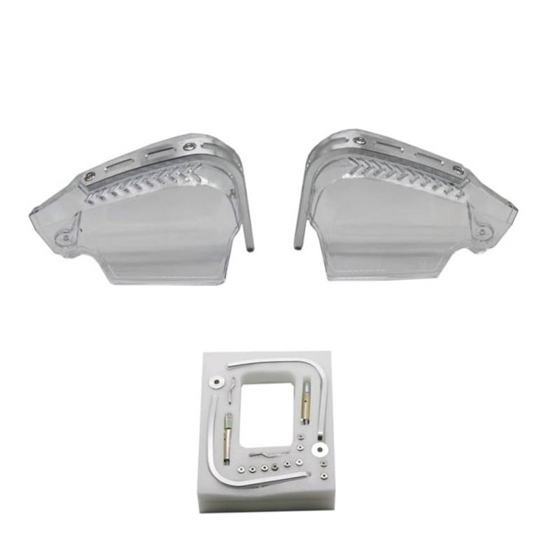Lenker Schutz Motorrad Handschutz Handschutz Schild Winddicht Motorrad Universal Protector Modifikation Schutzausrüstung von YFWLNZD