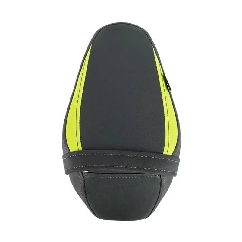 Motorradsitz Beifahrersitz Für Z900 Z900SE 2017-2023 Motorrad Vorder Fahrer Hinten Passagier Solo Sitz Gugel Kissen Pad PU(Rear Green) von YFWLNZD