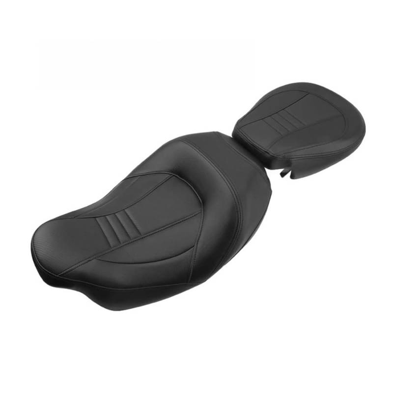 Motorradsitz Beifahrersitz Motorrad Low-Profile Fahrer Passagier Sozius Zwei Up Sitz Für Für Street Für Glide Für Road King 1998-2008 2009-2022(2009-up) von YFWLNZD