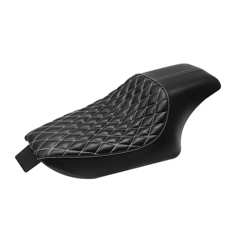 Motorradsitz Beifahrersitz Motorrad PU PU Zwei Up Fahrer Vorne Hinten Passagier Seat Für Für Sportster 48 Für Vierzig Acht 72 Für Siebzig Zwei X48 X72(Color 2) von YFWLNZD