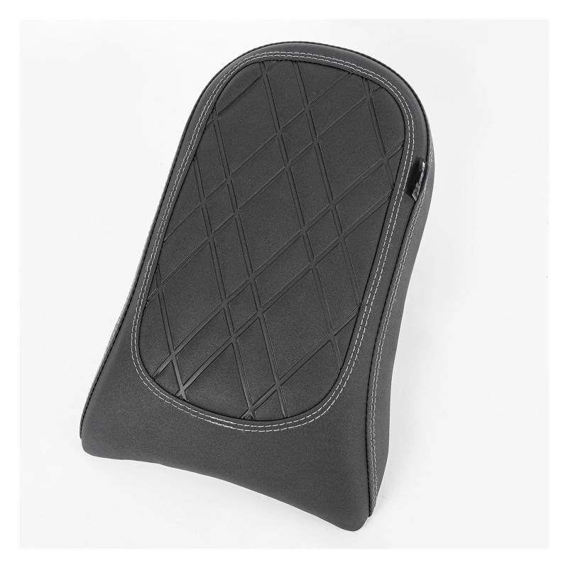 Motorradsitz Beifahrersitz Motorrad Vintage Hinten Passagier Sitz Abdeckung Gugel Für R18 Bikes 2020-2023 Solo Sitz Kissen Sozius Verkleidung Zubehör(Black-B) von YFWLNZD